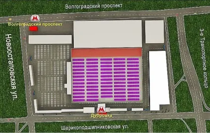 Москва, торговий центр дубровка
