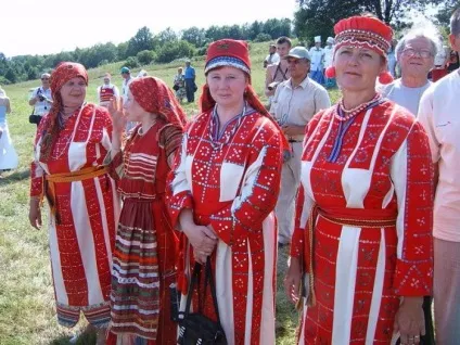 Мордва зовнішність, мову і походження (мова) Мордва зовнішність, мову і походження