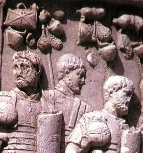 Мули Марія тяжкий тягар римського солдата (солдати носили собі) Мули Марія тяжкий тягар римського солдата