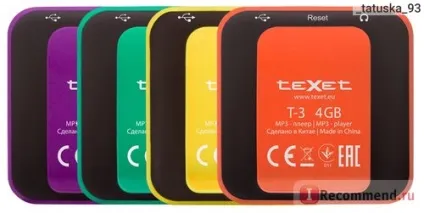 Mp3-плеєр texet t-3 - «тут тобі і плеєр і флешка на 4гб», відгуки покупців (texet) Mp3-плеєр texet t-3 - «тут тобі і плеєр і флешка на 4гб», відгуки покупців