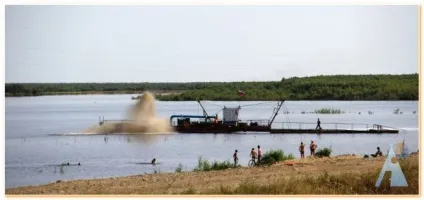 Намив піску в 203-му - куи (намив) Намив піску в 203-му - куи