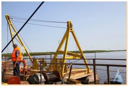 Намив піску в 203-му - куи (території міста селища) Намив піску в 203-му - куи