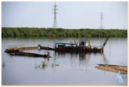 Намив піску в 203-му - куи (піску) Намив піску в 203-му - куи