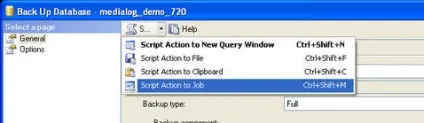 Налаштування бекапа бази даних за розкладом на microsoft sql server 2005 (розкладом) Налаштування бекапа бази даних за розкладом на microsoft sql server 2005