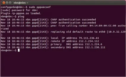 Налаштування інтернет з'єднання (pppoe) для linux (pppoe) Налаштування інтернет з'єднання (pppoe) для linux