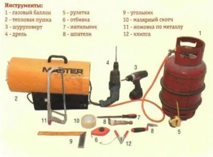 Устаткування для натяжних стель - будівельні роботи (яких) Устаткування для натяжних стель - будівельні роботи