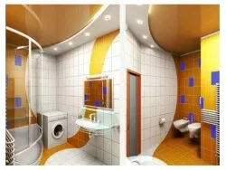 Натяжна стеля у ванній кімнаті - фото, поради, дизайн (ванною) Натяжна стеля у ванній кімнаті - фото, поради, дизайн
