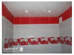Натяжна стеля у ванній кімнаті - фото, поради, дизайн (стелю) Натяжна стеля у ванній кімнаті - фото, поради, дизайн