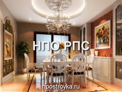 Натяжна стеля в класичному стилі (класичні натяжні стелі) Натяжна стеля в класичному стилі