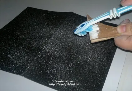 Нетрадиційна техніка малювання зубною щіткою, квіти життя (техніка) Нетрадиційна техніка малювання зубною щіткою, квіти життя