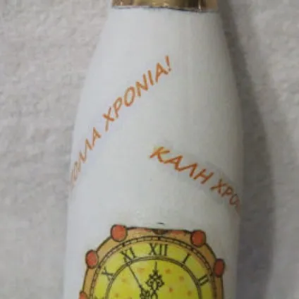 Новорічний декупаж пляшки шампанського майстер-клас з фото, азбука декупажу (новорічний) Новорічний декупаж пляшки шампанського майстер-клас з фото, азбука декупажу