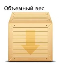 Питома вага посилки