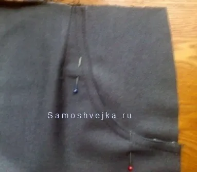 Обробка кишень штанів з відрізним бочком - самошвейка - сайт для любителів шиття і рукоділля (пошив жіночих брюк починають з обробки виточок і кишень штанів на передніх полотнищах.) Обробка кишень штанів з відрізним бочком - самошвейка - сайт для любителів шиття і рукоділля