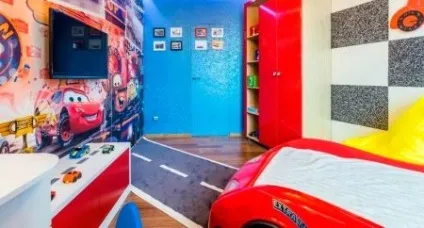Шпалери для дитячої кімнати хлопчика (110 фото) Як вибрати для стін, варіанти поєднання в інтер'єрі (фото) Шпалери для дитячої кімнати хлопчика (110 фото) Як вибрати для стін, варіанти поєднання в інтер'єрі