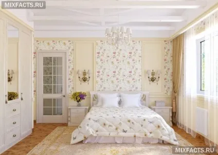 Шпалери для маленької спальні фото в інтер'єрі