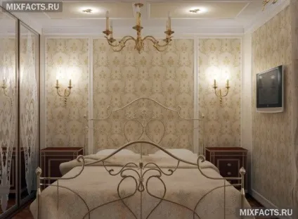 Шпалери для маленької спальні фото в інтер'єрі