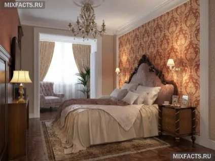 Шпалери для маленької спальні фото в інтер'єрі
