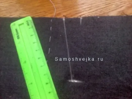 Обробка кишень штанів з відрізним бочком - самошвейка - сайт для любителів шиття і рукоділля (пошив жіночих брюк починають з обробки виточок і кишень штанів на передніх полотнищах.) Обробка кишень штанів з відрізним бочком - самошвейка - сайт для любителів шиття і рукоділля