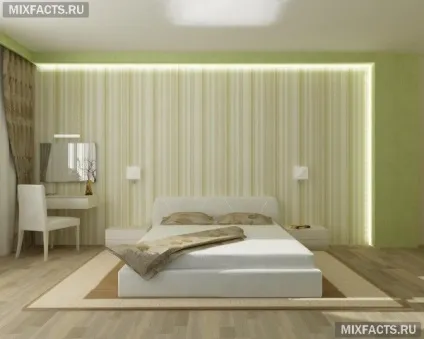 Шпалери для маленької спальні фото в інтер'єрі