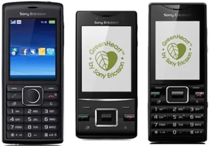 Огляд лінійки телефонів greenheart від sony ericsson (greenheart) Огляд лінійки телефонів greenheart від sony ericsson