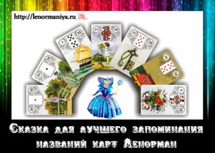 Навчання Ленорман казка для кращого запам'ятовування назв карт (Ленорман) Навчання Ленорман казка для кращого запам'ятовування назв карт