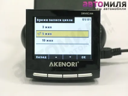 Огляд akenori drivecam 1080pro
