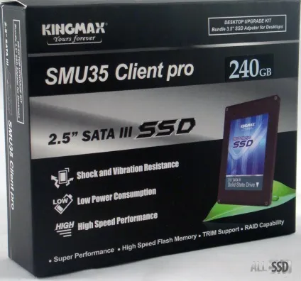 Огляд і тест kingmax ssd smu35 client pro 240 gb (ssd) Огляд і тест kingmax ssd smu35 client pro 240 gb