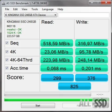 Огляд і тест kingmax ssd smu35 client pro 240 gb (Kingmax SMU35 Client) Огляд і тест kingmax ssd smu35 client pro 240 gb