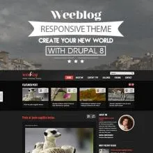 Огляд шаблонів для drupal 8, tlito