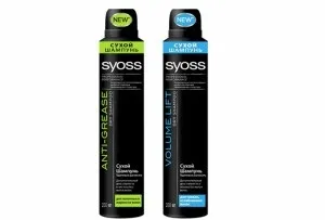 Огляд сухого шампуню від syoss (Сьеси) рекомендації та відгуки