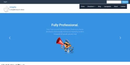 Огляд шаблонів для drupal 8, tlito