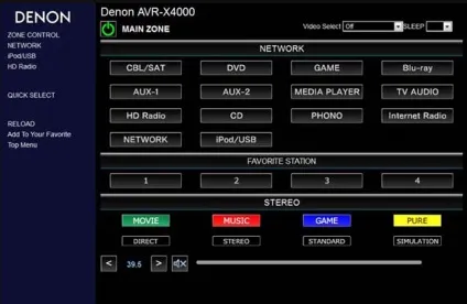 Огляд установка (настройка) denon avr-x4000, audyssey і network control (установка) Огляд установка (настройка) denon avr-x4000, audyssey і network control