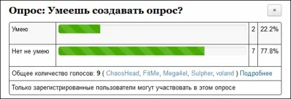 Опитування на форумі kunena