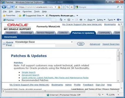 Oracle database 10