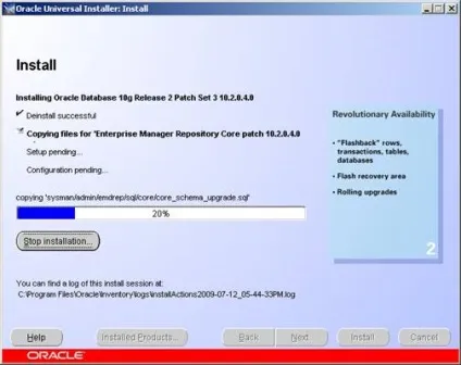 Oracle database 10