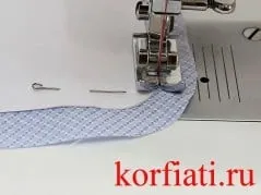 Обробка накладних кишень