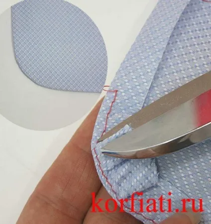 Обробка накладних кишень