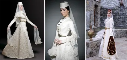 Осетинські весільні сукні - з чого складається національне вбрання, прикраси та аксесуари з фото (наречена) Осетинські весільні сукні - з чого складається національне вбрання, прикраси та аксесуари з фото