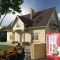 Оздоблення фасаду будинку металопрофілем (будинку) Оздоблення фасаду будинку металопрофілем