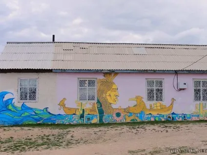 Острів Ольхон на Байкалі, селище Хужир (острів Ольхон на Байкалі) Острів Ольхон на Байкалі, селище Хужир