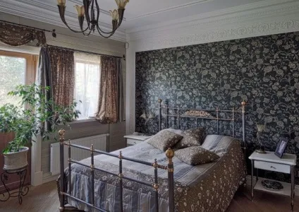 Оздоблення спальні в дерев'яному будинку фото (ремонт) Оздоблення спальні в дерев'яному будинку фото