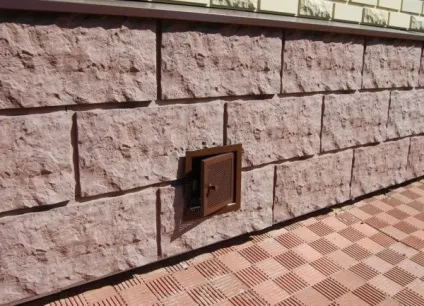 Оздоблення цоколя панелями під камінь - особливості процесу інструкція