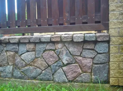 Оздоблення цоколя з імітацією природного каменю (цоколь) Оздоблення цоколя з імітацією природного каменю