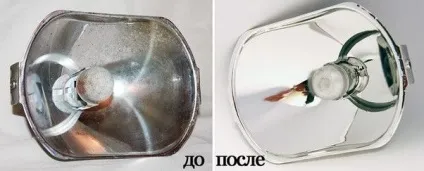 Відбивач фари як почистити своїми руками (відбивач фара) Відбивач фари як почистити своїми руками