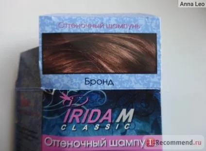 Відтіночний шампунь irida-m classic - «чудо-шампунь, який фарбує (фарбує) Відтіночний шампунь irida-m classic - «чудо-шампунь, який фарбує