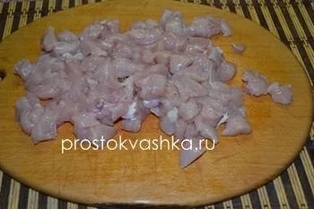 Паста з куркою і сиром - простий рецепт з фото