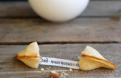 Печиво з передбаченнями рецепти з фото, варіанти побажань (варіанти) Печиво з передбаченнями рецепти з фото, варіанти побажань