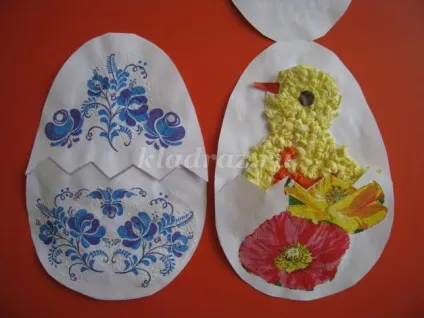 Великодній сувенір з паперу своїми руками (автор) Великодній сувенір з паперу своїми руками