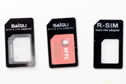 Перехідники для sim карт (microsim)