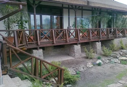 Перила для ганку (тераси) своїми руками ціна поручнів (ціна) Перила для ганку (тераси) своїми руками ціна поручнів